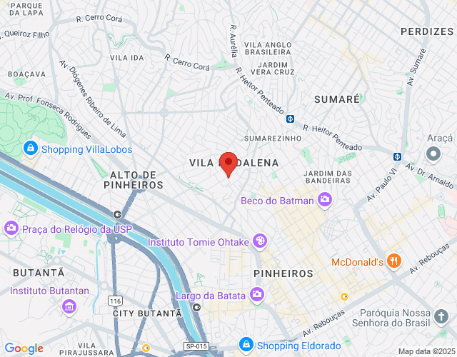 Imóvel no mapa