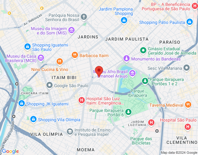 Imóvel no mapa