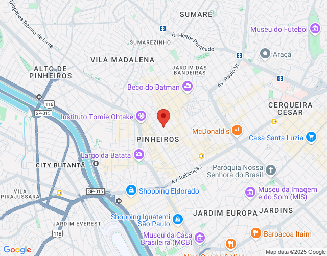 Imóvel no mapa