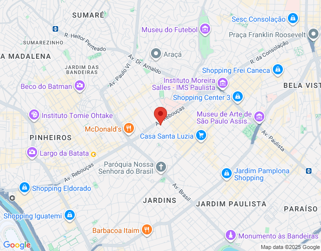 Imóvel no mapa