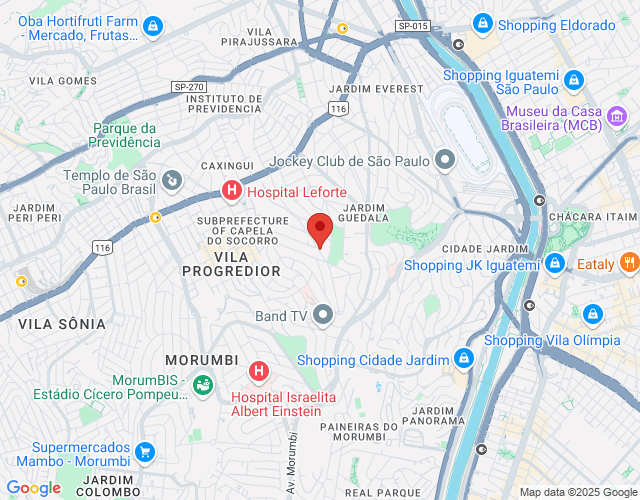 Imóvel no mapa