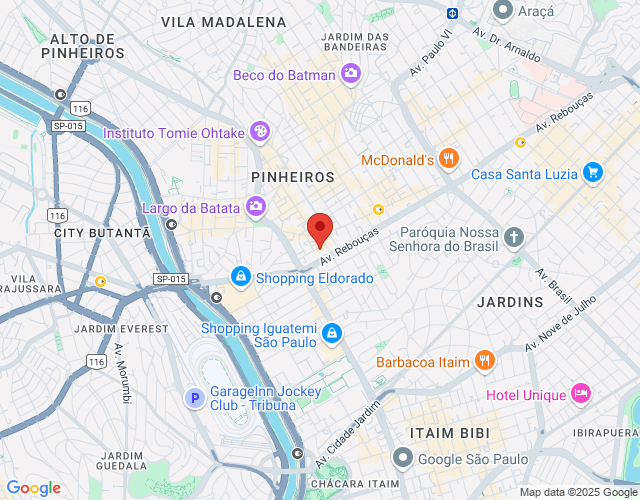 Imóvel no mapa