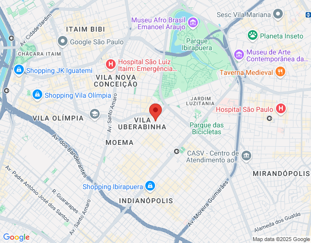 Imóvel no mapa