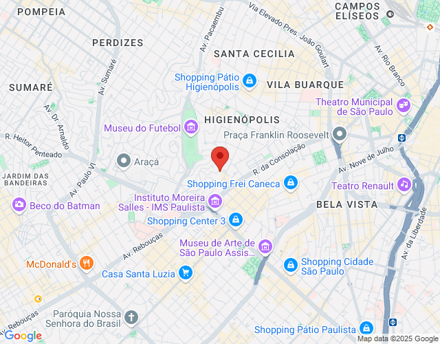 Imóvel no mapa