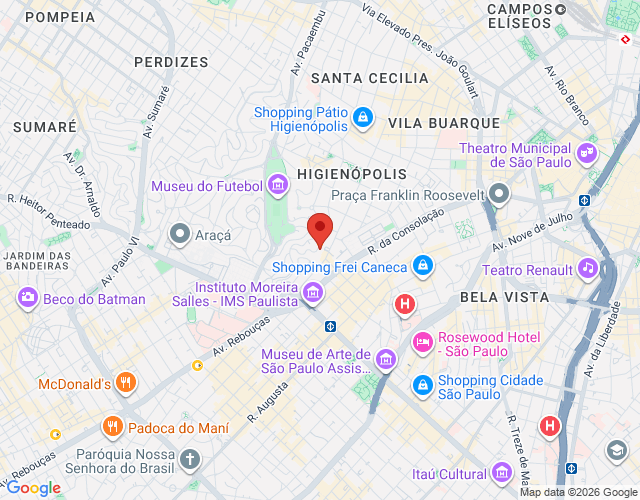 Imóvel no mapa