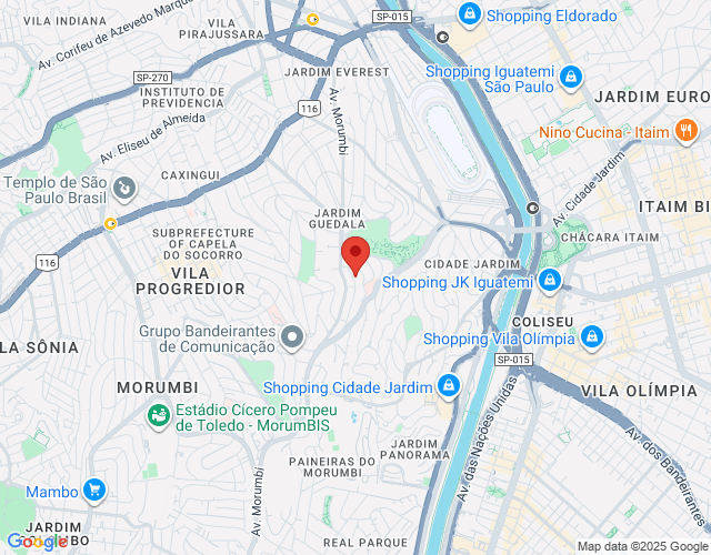 Imóvel no mapa