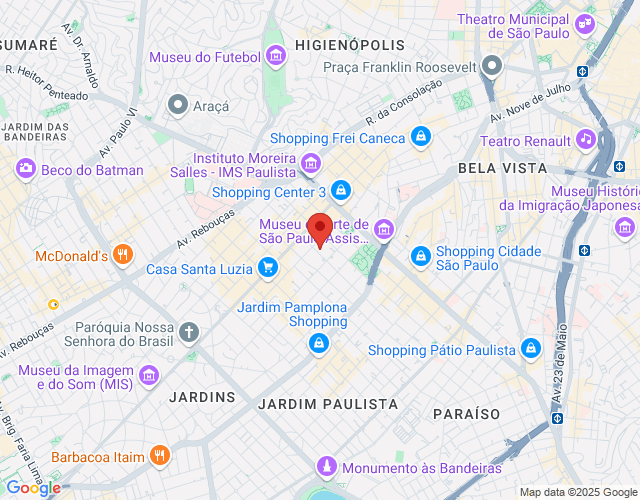 Imóvel no mapa