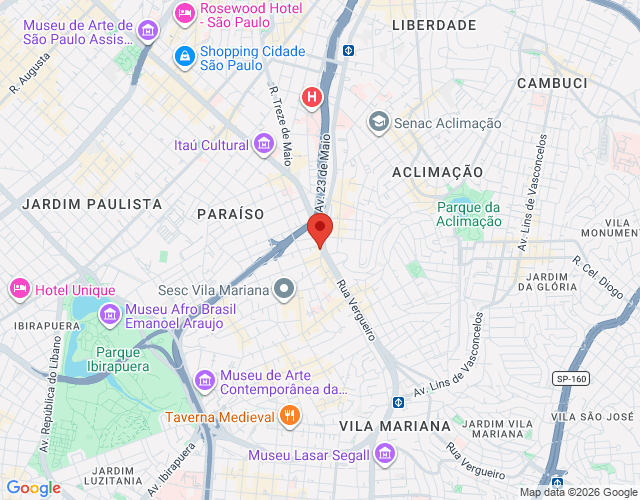 Imóvel no mapa