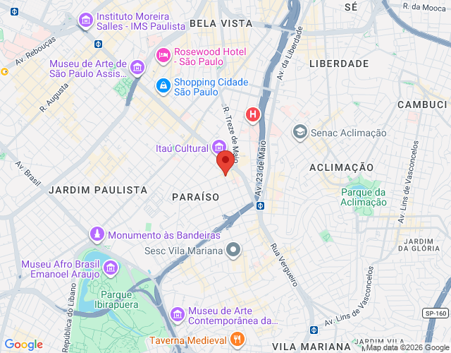 Imóvel no mapa