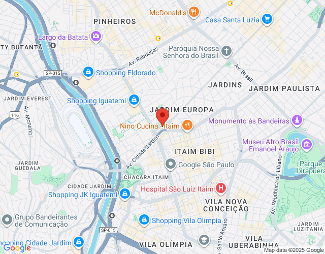 Imóvel no mapa