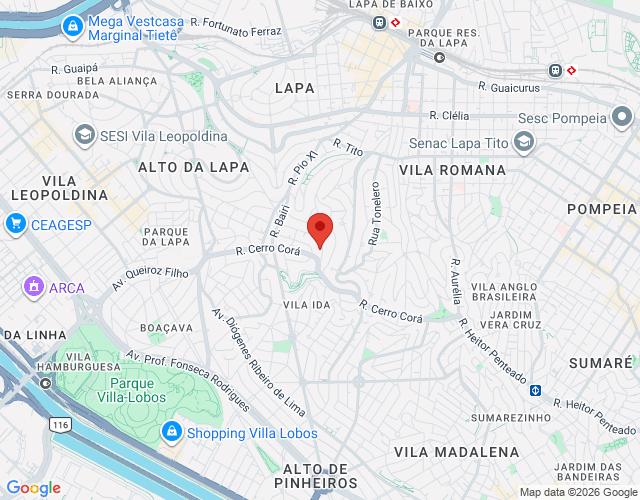 Imóvel no mapa
