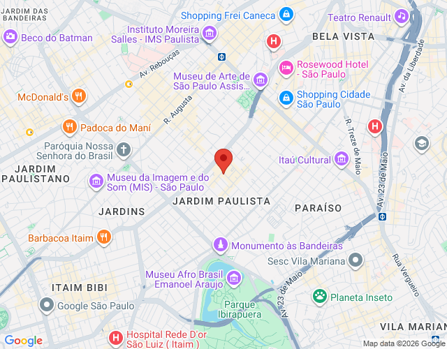 Imóvel no mapa