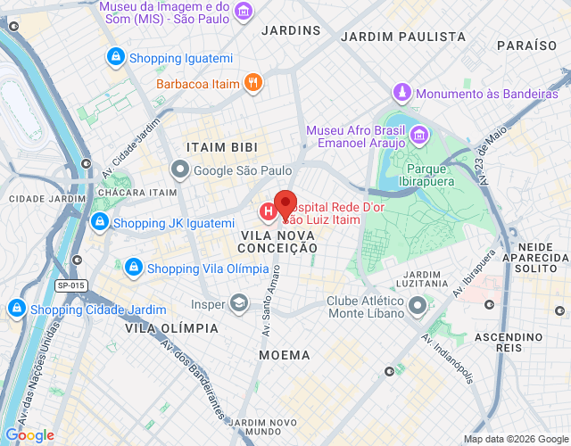 Imóvel no mapa