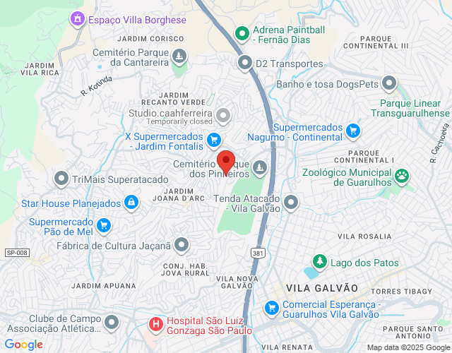 Imóvel no mapa