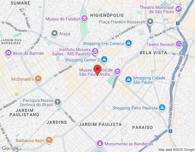 Imóvel no mapa