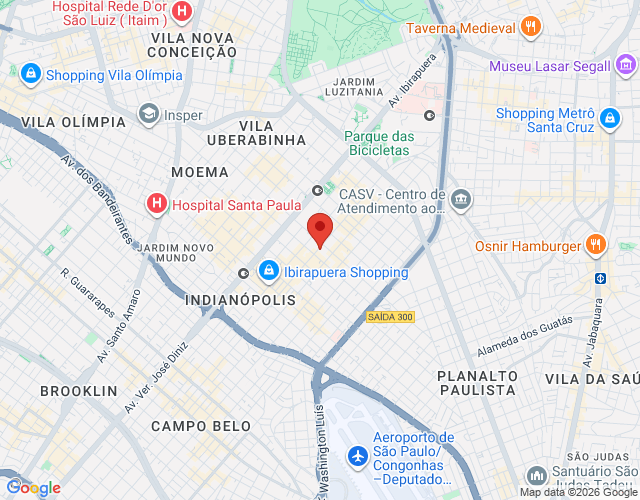 Imóvel no mapa