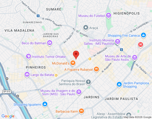 Imóvel no mapa