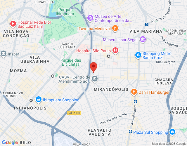 Imóvel no mapa