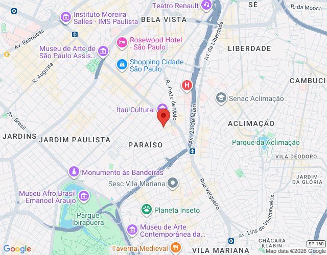 Imóvel no mapa