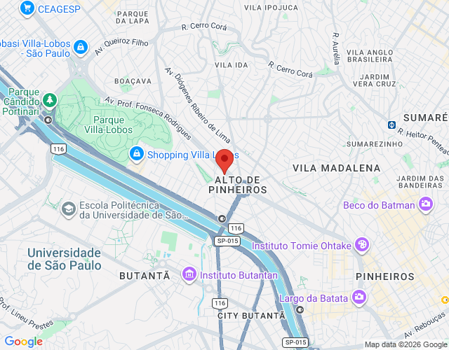 Imóvel no mapa