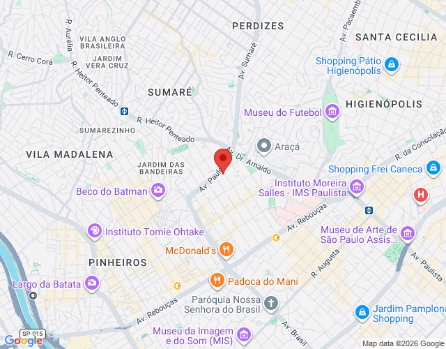Imóvel no mapa