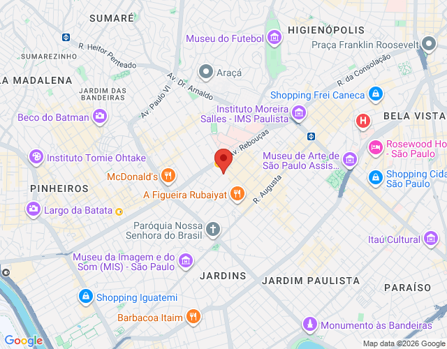 Imóvel no mapa