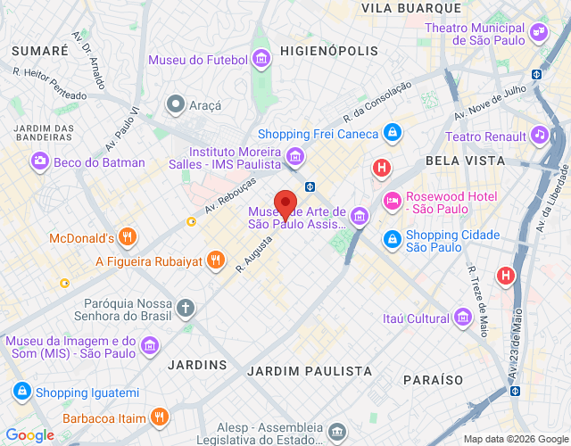 Imóvel no mapa