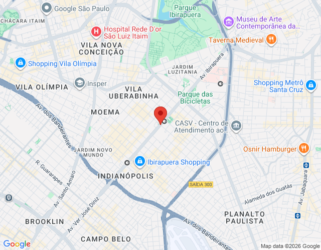 Imóvel no mapa