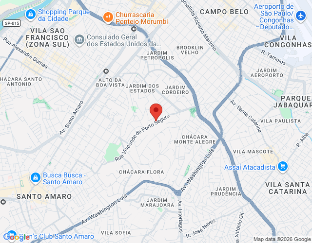 Imóvel no mapa