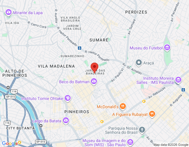 Imóvel no mapa