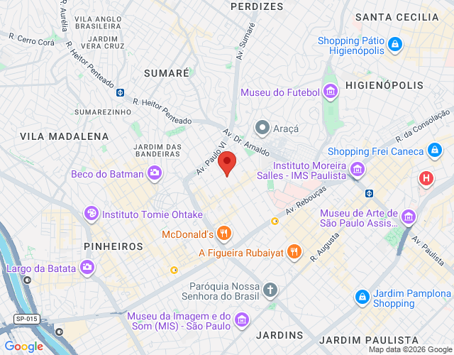 Imóvel no mapa