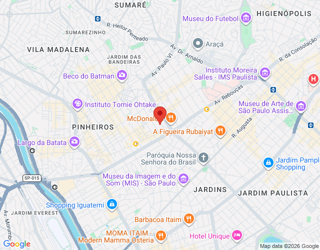 Imóvel no mapa