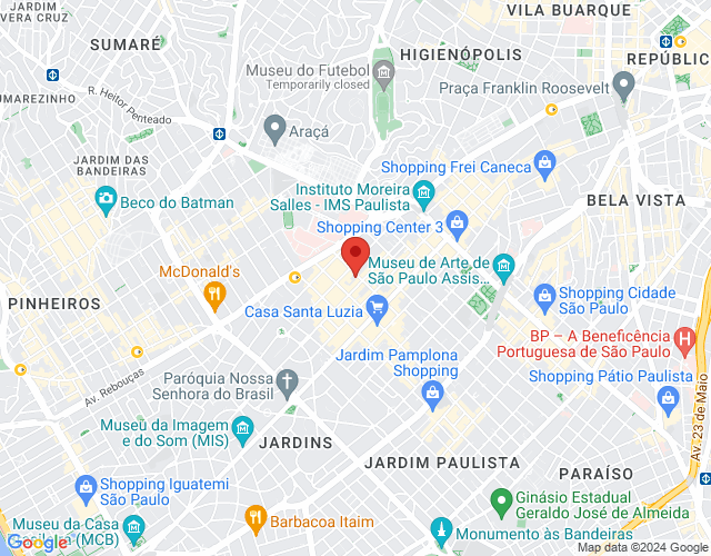 Imóvel no mapa