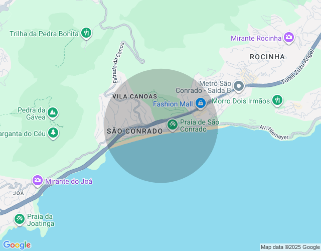 Imóvel no mapa