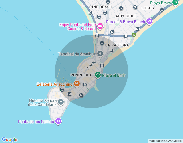Imóvel no mapa