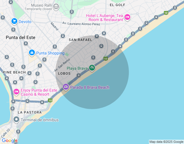 Imóvel no mapa