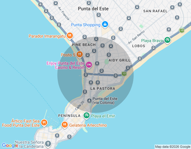 Imóvel no mapa