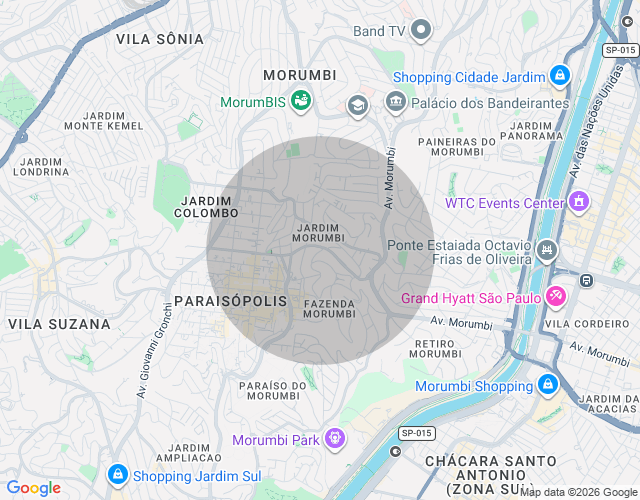 Imóvel no mapa