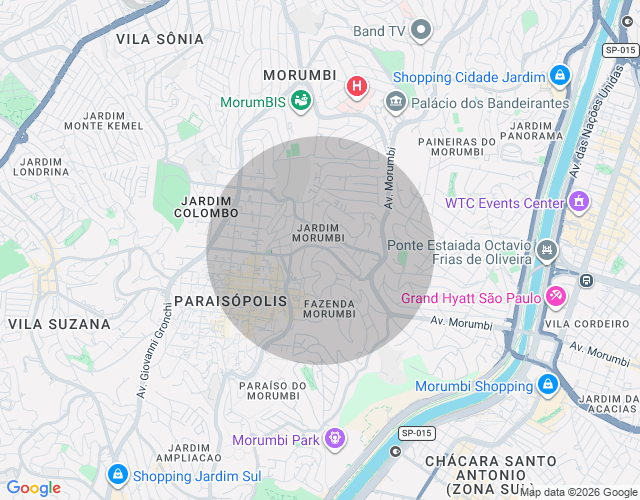 Imóvel no mapa