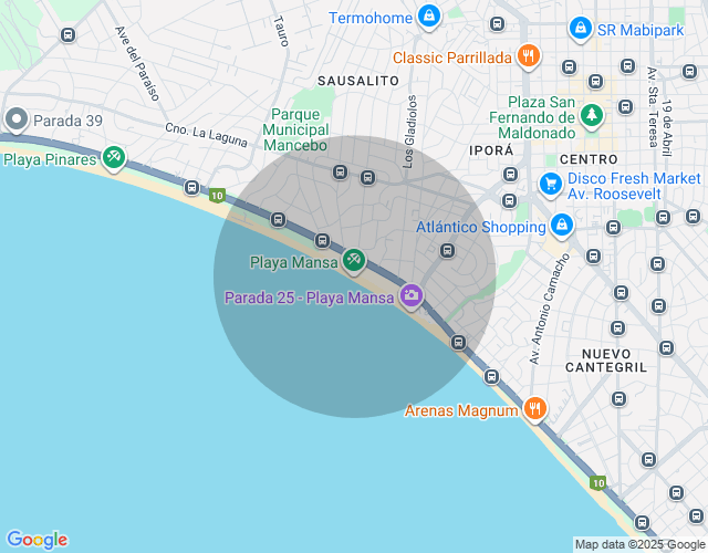 Imóvel no mapa