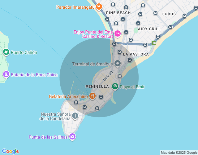 Imóvel no mapa