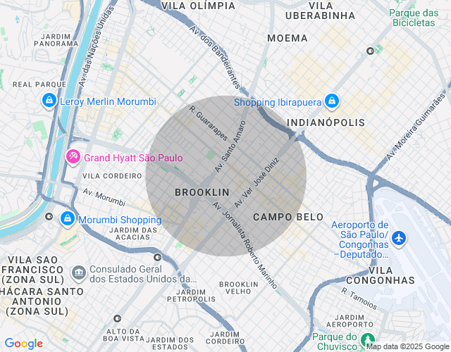 Imóvel no mapa