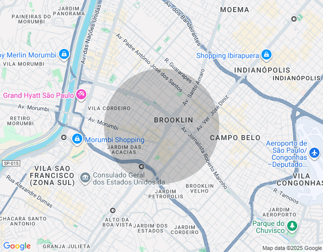 Imóvel no mapa
