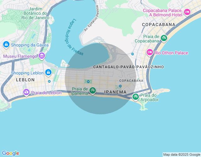 Imóvel no mapa