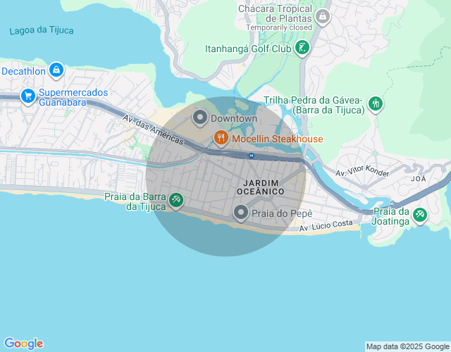 Imóvel no mapa