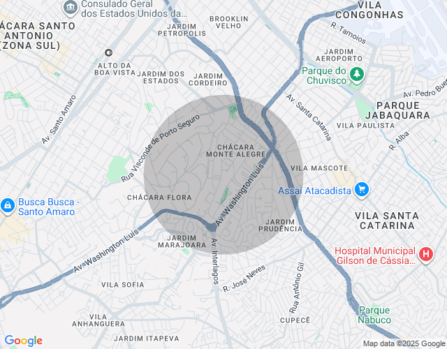 Imóvel no mapa