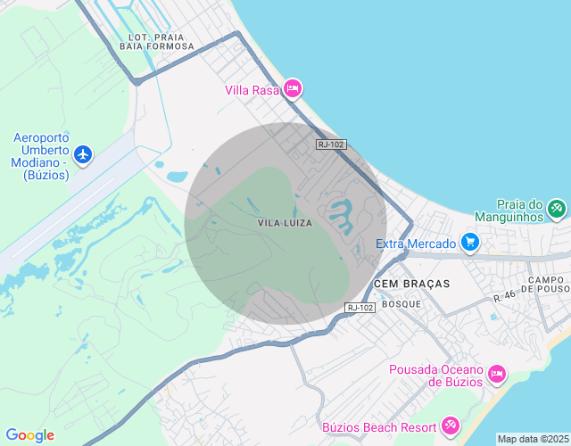 Imóvel no mapa