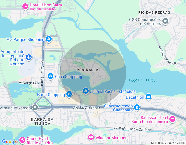 Imóvel no mapa