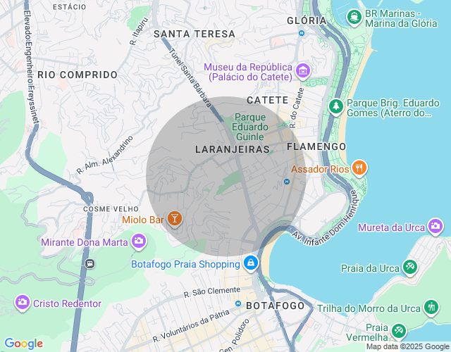 Imóvel no mapa