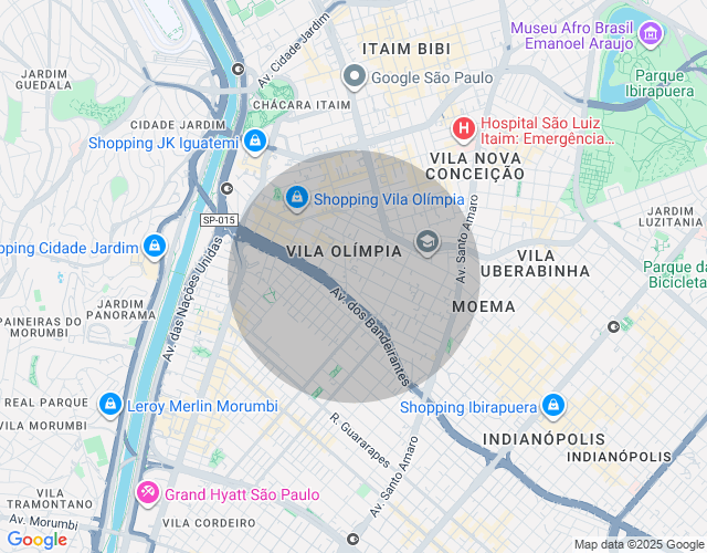 Imóvel no mapa